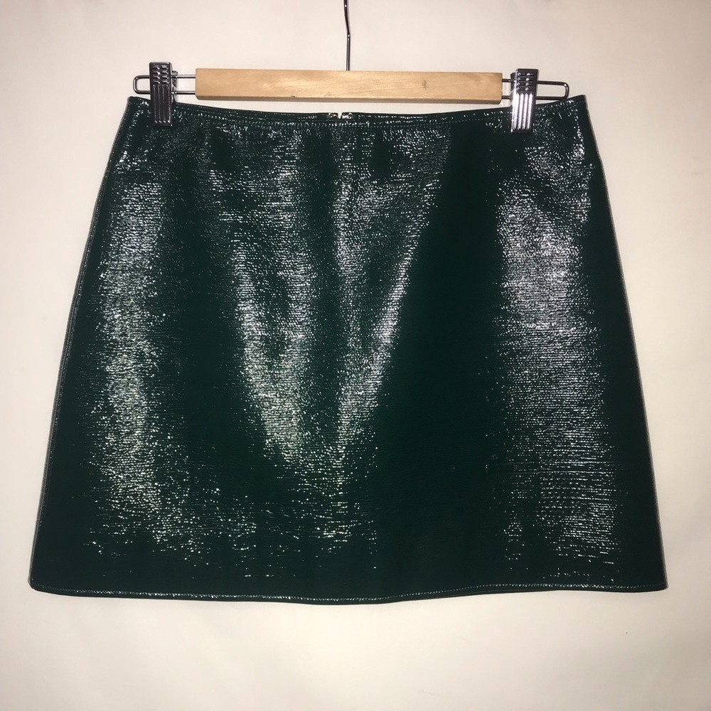 COURRÈGES Patent Mini Skirt